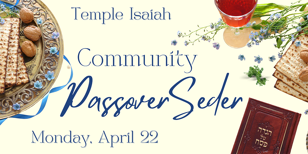 Community-Wide Passover Seder