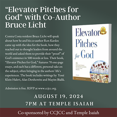 “Elevator Pitches for God” with Co-Author Bruce Licht