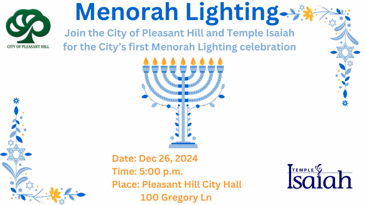 Pleasant Hill Menorah Lighting