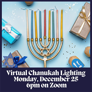 Virtual Chanukah Candle Lighting