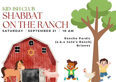 Kid-ish Club Shabbat at the Ranch