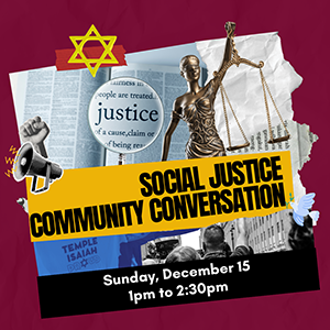 Values in Action: Social Justice Community Conversation